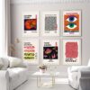 Yayoi Kusama Pumpkin Museum Posters Prints Gallery Wall Art Abstract Canvas Painting Nordic Picture For Living Room Home Decor - Image 2